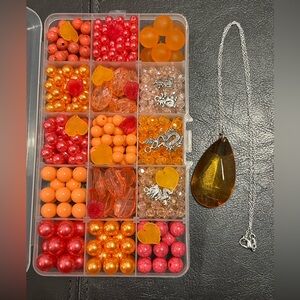 Craft Beads, DRAGON FRUIT & MANGO - AWESOME, Jewelry Supplies, loose bulk beads